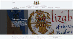 Desktop Screenshot of pewterers.org.uk